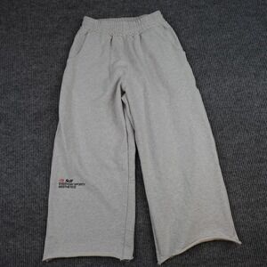 Scuffers Sweatpants Womens Medium Gray French Terry Wide Leg Elastic Waist
